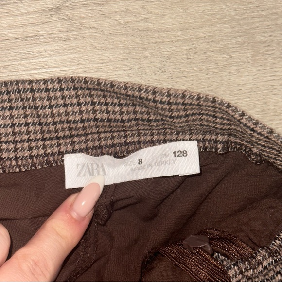 Girls Zara Plaid Skort - Picture 3 of 3